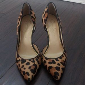 Jessica Simpson Leopard Heels